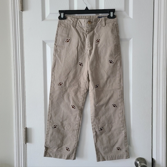 Vineyard Vines Other - Vineyard Vines Embroidered Football Pants